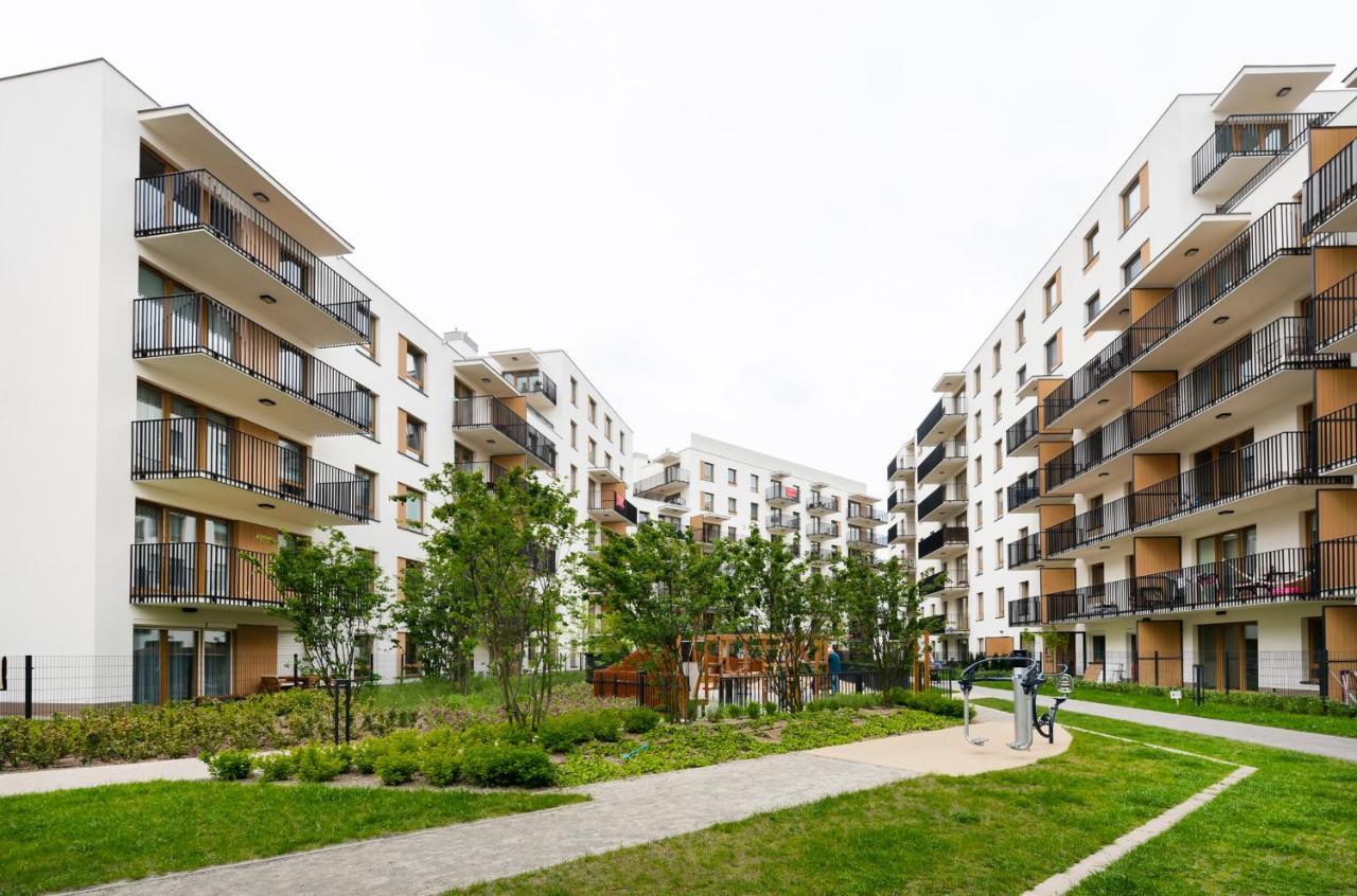 Wola Skwer Happy Apartment Varşovia Exterior foto