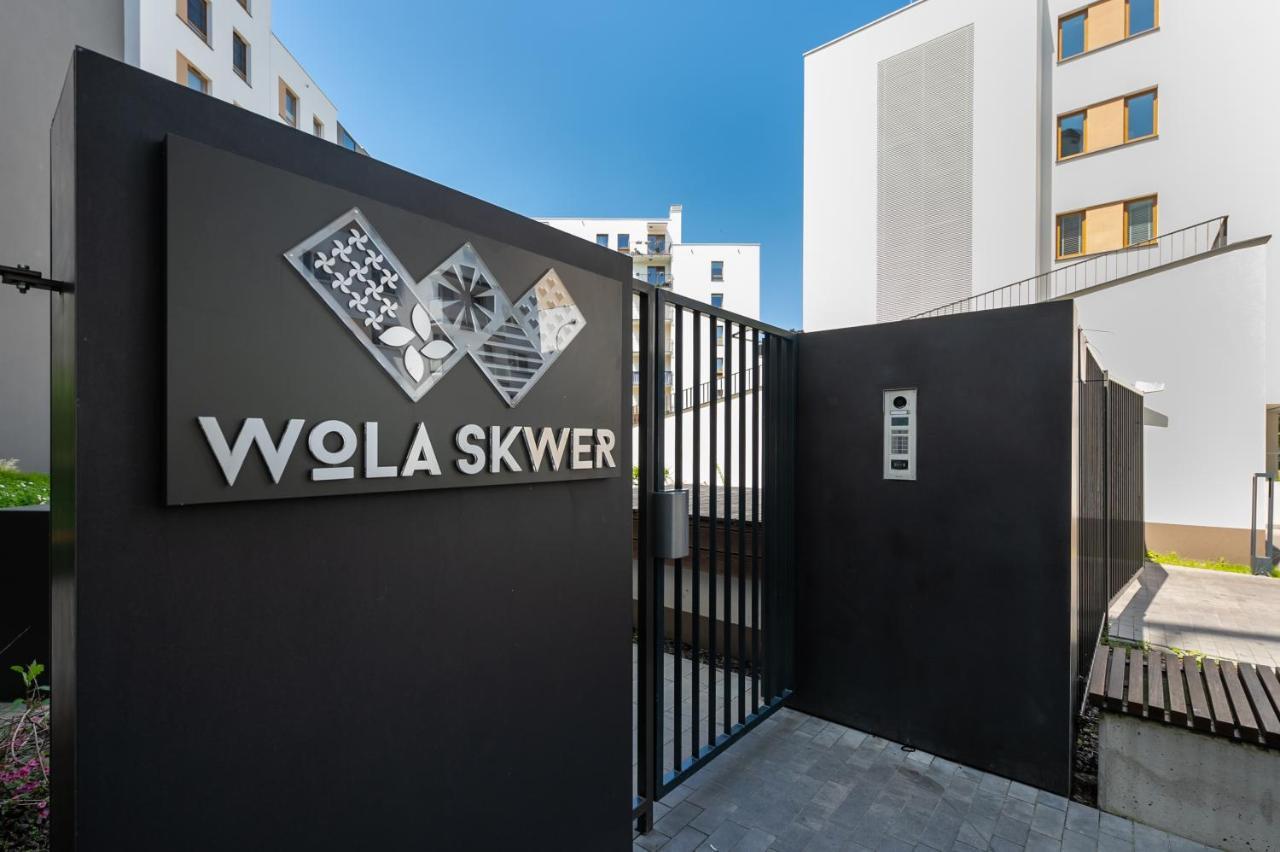 Wola Skwer Happy Apartment Varşovia Exterior foto